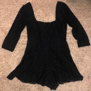 Black Urban outfitters romper